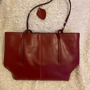 Red Bucket Purse